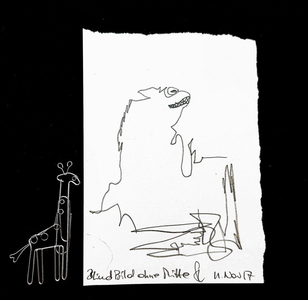 Blind Bild ohne Mitte – Ansicht 1
