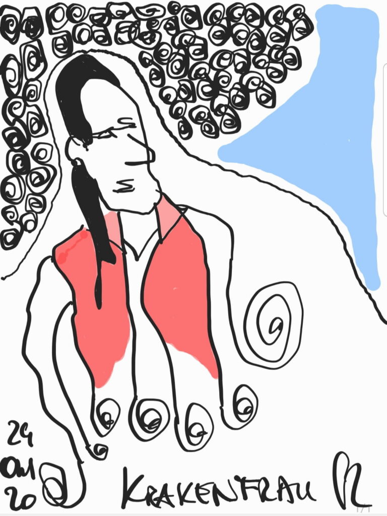 Kraken Frau – Ansicht 1