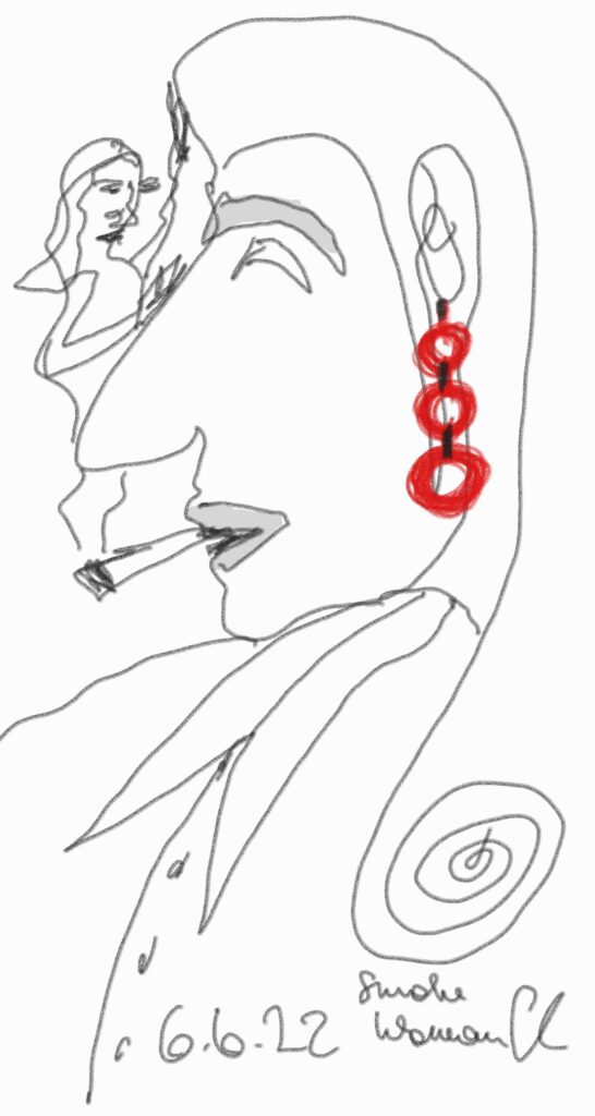 Smoke Woman – Ansicht 1