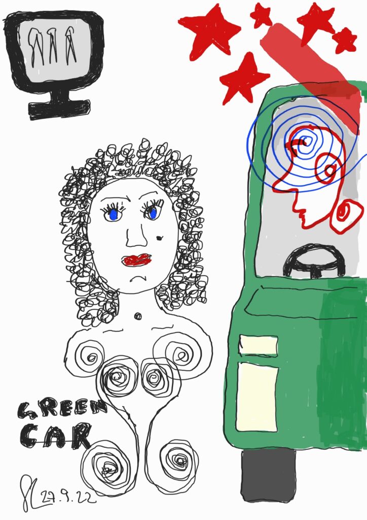 Green car – Ansicht 1