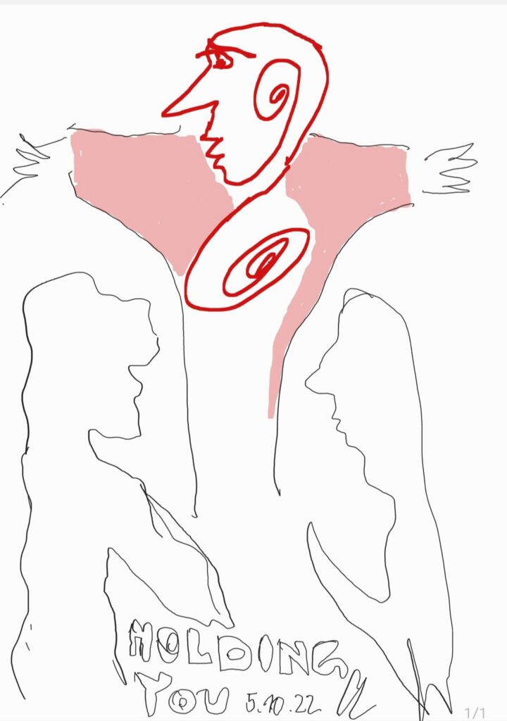 Holding you – Ansicht 1