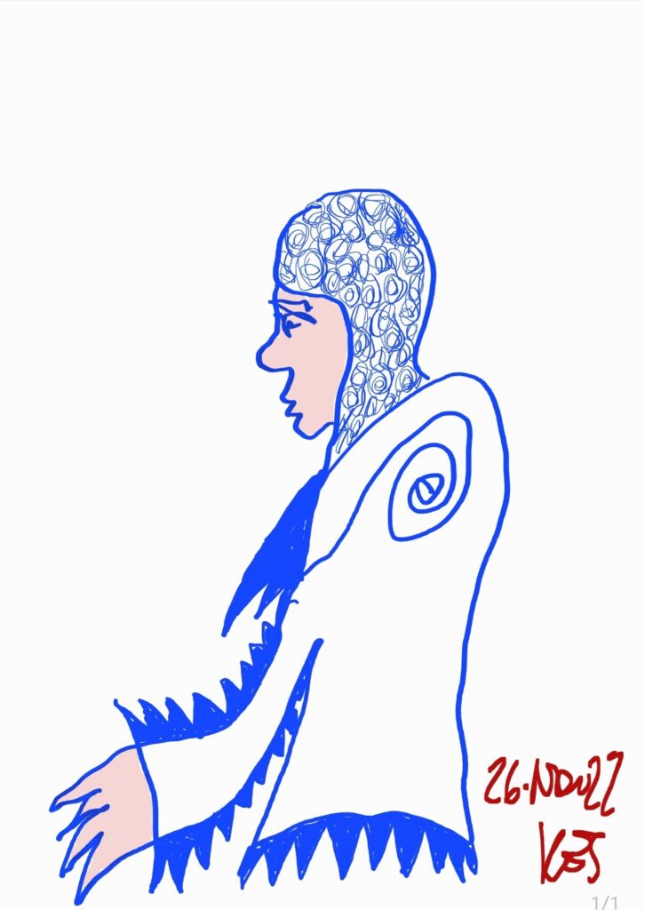 Zacken Arm – Ansicht 1
