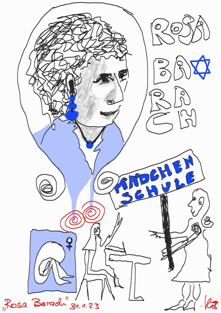 Rosa barach – Ansicht 1