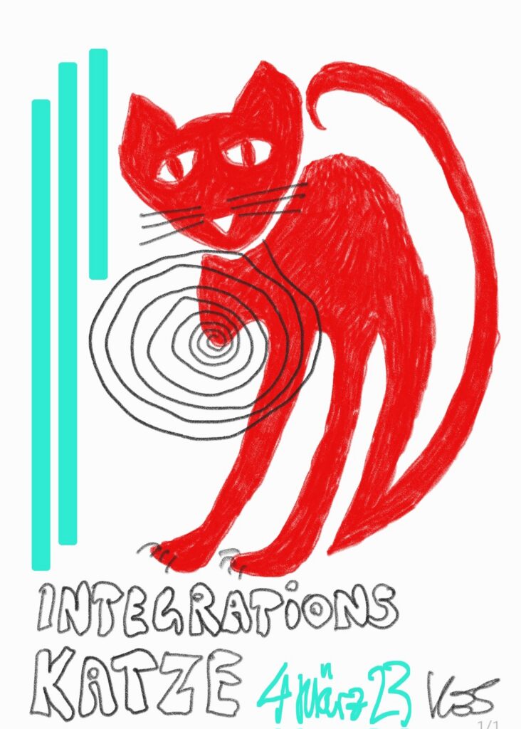 Integrationskatze – Ansicht 1