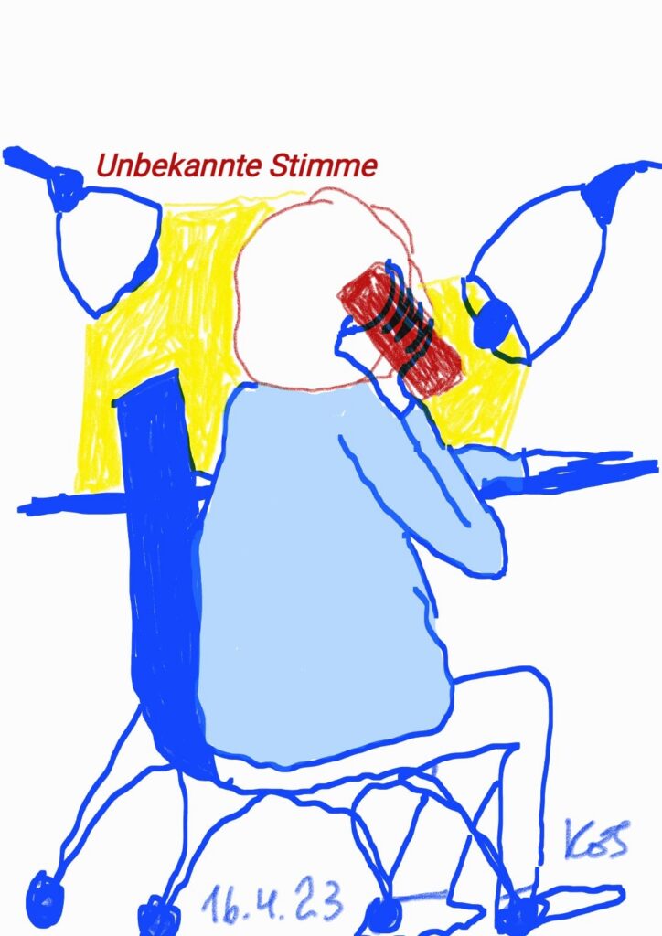 Unbekannte Stimme – Ansicht 1