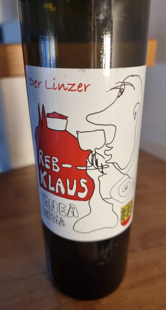 Weinetikette “Der Linzer” – Ansicht 2