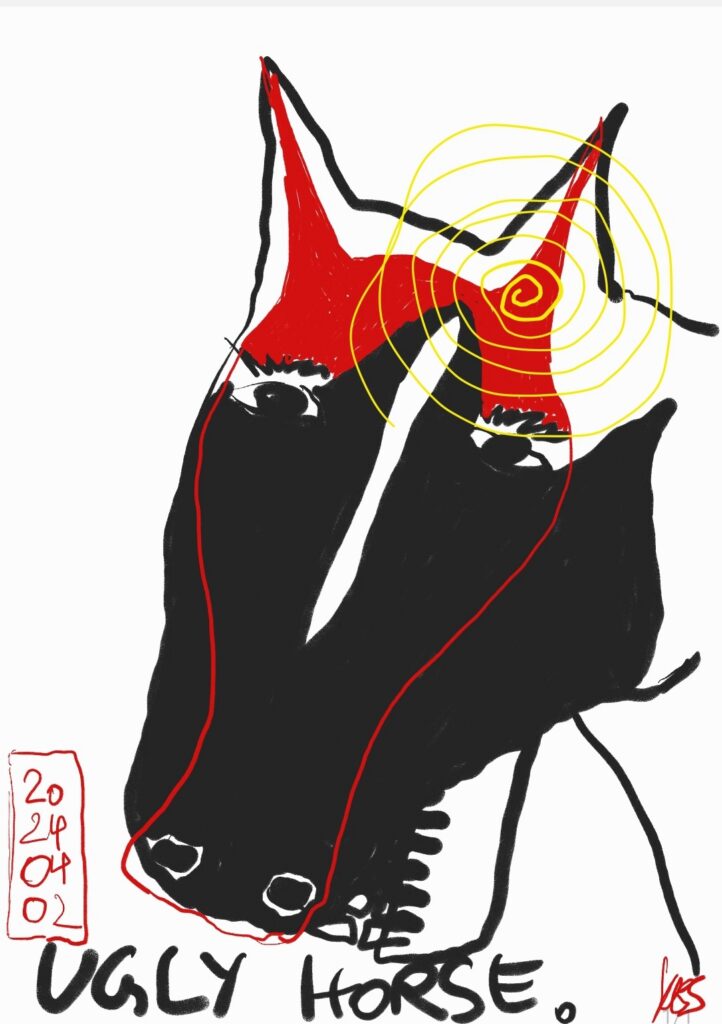 Ugly horse