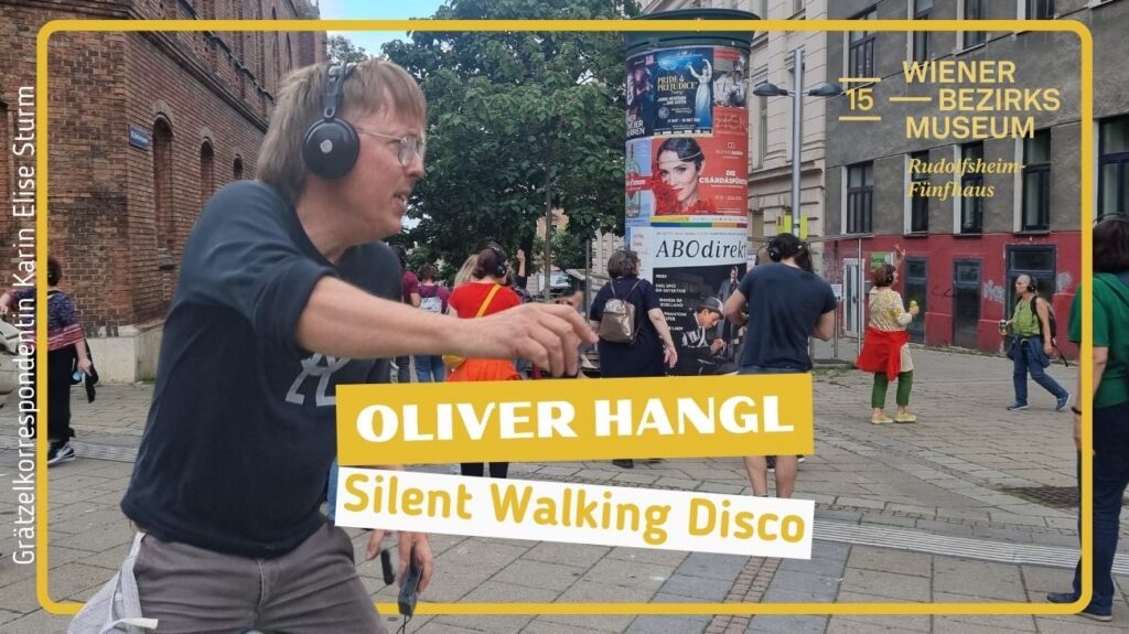Oliver Hangl – Silent Walking Disco – Ansicht 1