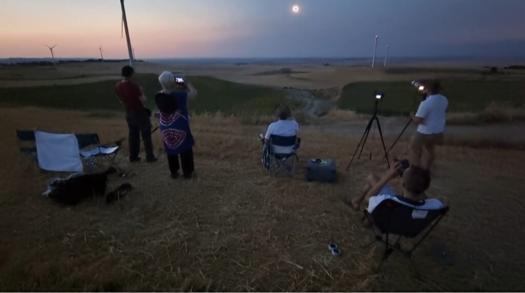 Palencia – Total Eclipse 2026 – Ansicht 1